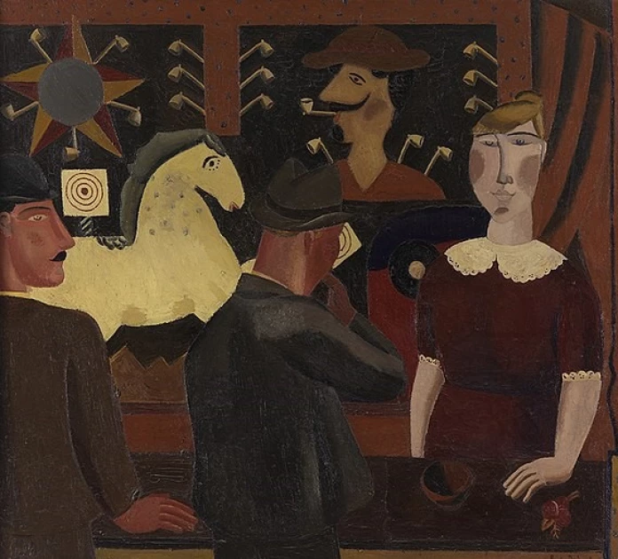 De Grote Schietkraam - Gustave De Smet De Grote Schietkraam - Gustave De Smet