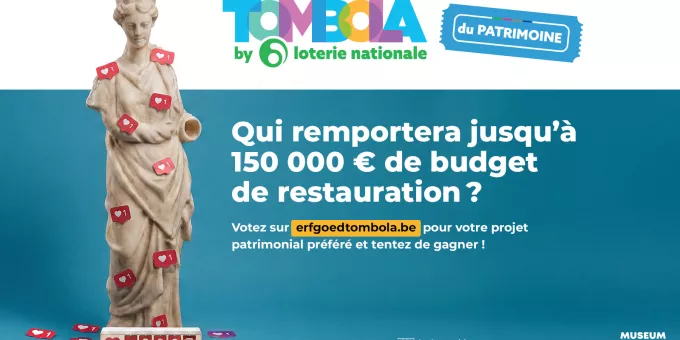 Les finalistes de la Tombola du Patrimoine sont connus !