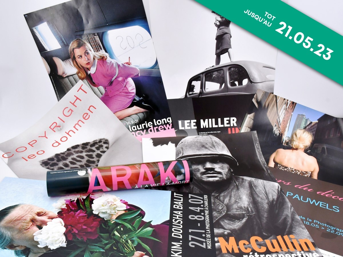 Expo-affiche in het Fotografiemuseum