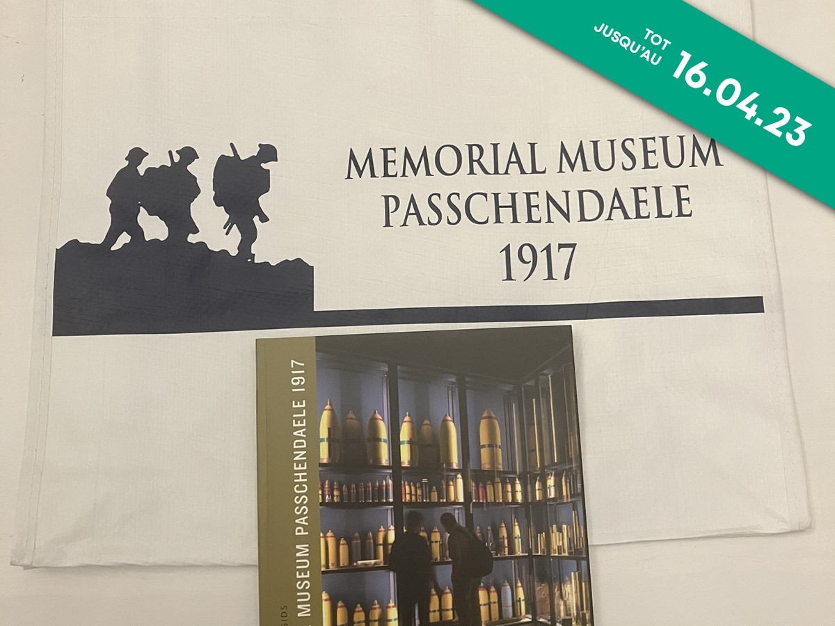 Gratis bezoekersgids en tas in Memorial Museum Passchendaele 1917