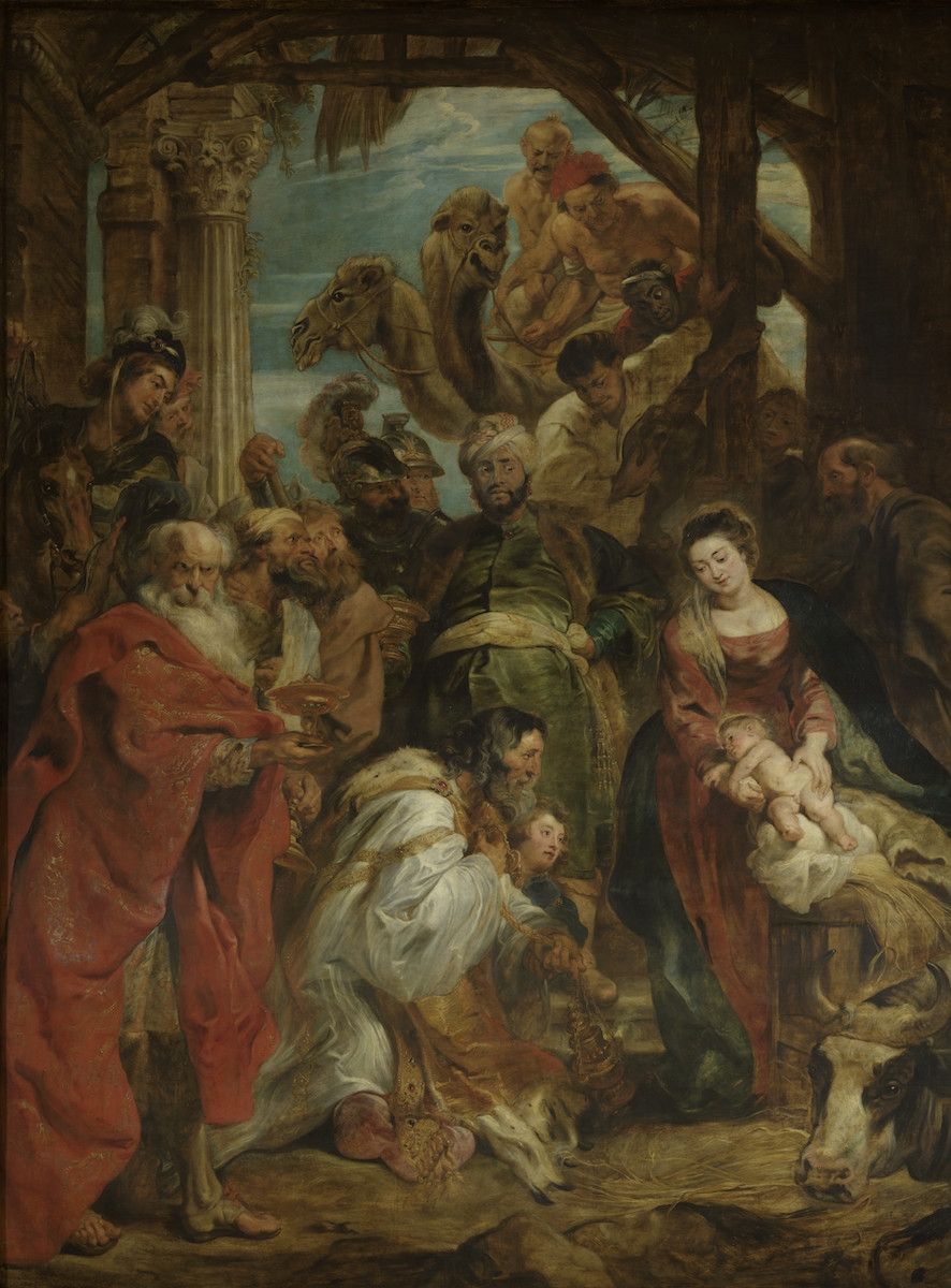 Pierre Paul Rubens, L’Adoration des mages, Inv.nr. 298, photo : Rik Klein Gotink, Collection KMSKA - Vlaamse Gemeenschap (CC0)