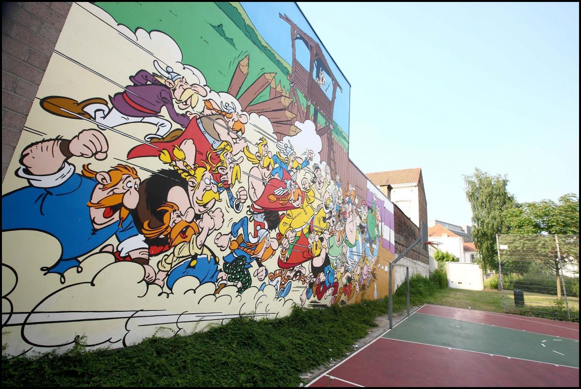 Visit Brussels - comics walk