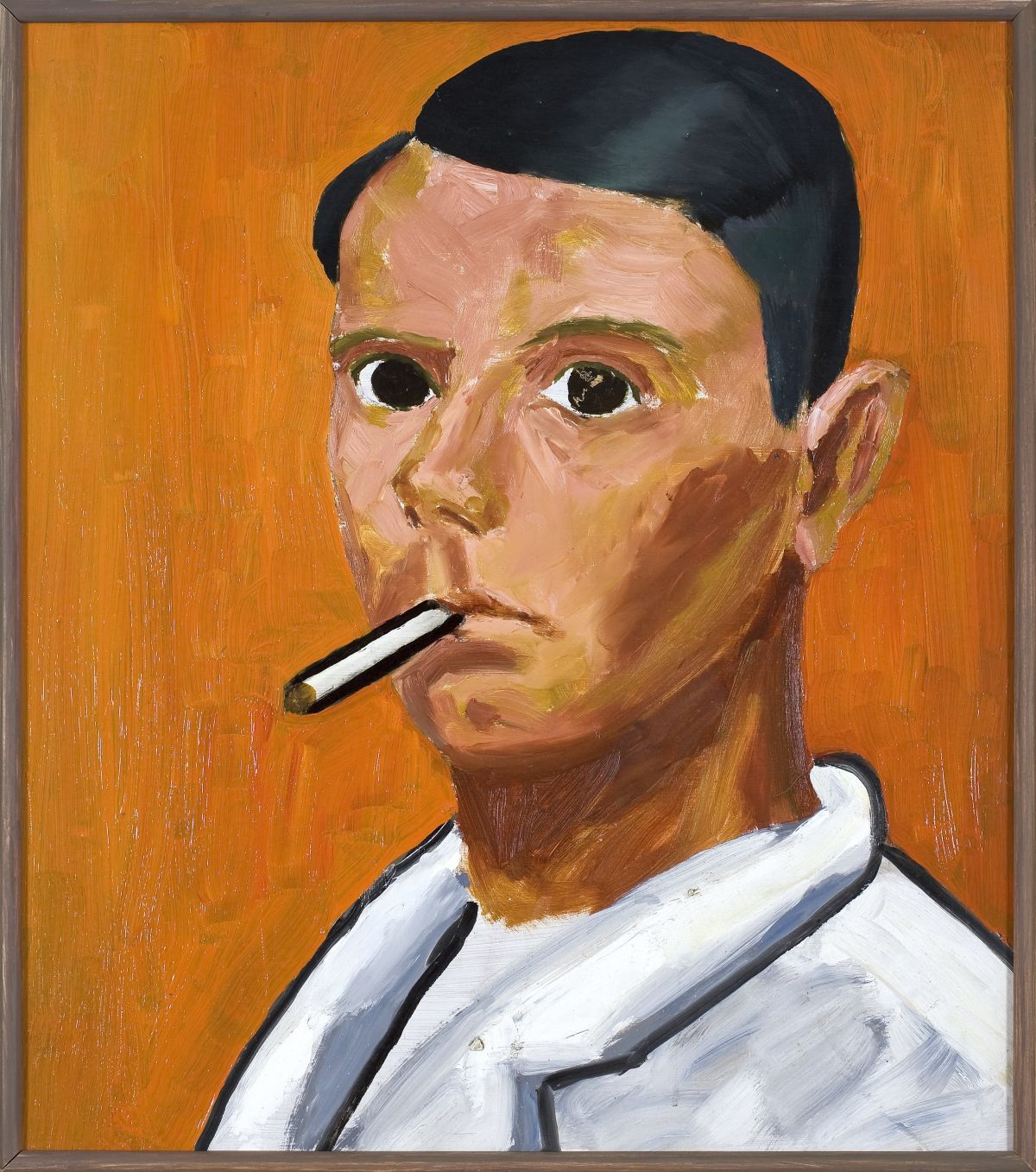 Roger Raveel, zelfportret - Roger Raveel Museum