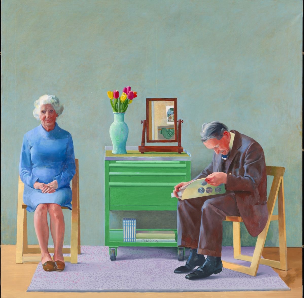 David Hockney - 'My Parents'